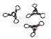 Boone 3 Way Black Swivels, 100-Pound