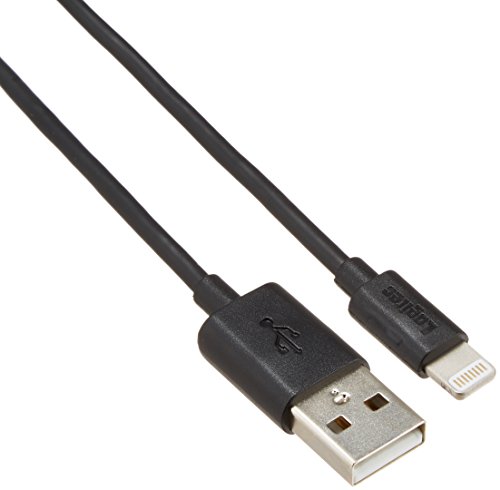 WebN CgjOP[u iphone [dP[u appleF [XRlN^[̗pAP[XI΂Ȃ] iPhone & iPad iPod Ή 1.0m ubN LHC-UAL10BK