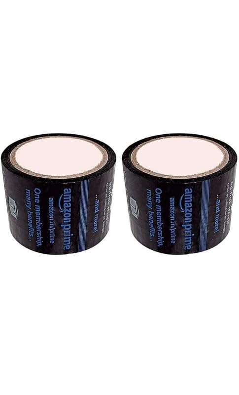 Wellkart® (Pack Of-2 Amazon Branded Prime Printed (3 inch x 180 mtrs) Strong Adhesive Packaging Tape, 42 Micron, For Ecommerce And Multipurpose Use (B0CZBNZ4XP) Amazon Price History, Amazon Price Tracker