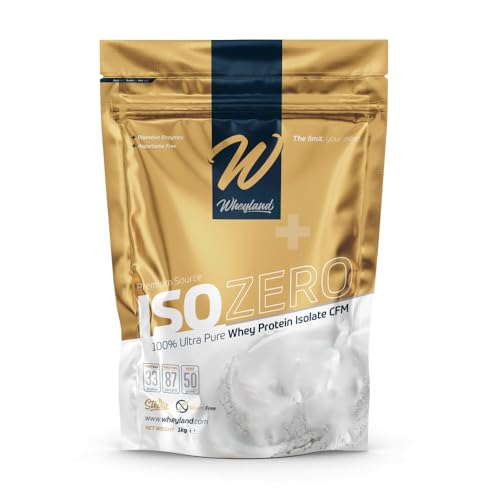 Wheyland Isozero - 100% Ultra Pure Whey Protein Isolate CFM 1 Kg White Cookies