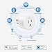 EIGHTREE Smart Plug, WiFi Outlet Works with Alexa & Google Home, Smart Home Socket with Remote Control & Timer Function, 2.4GHz WiFi Only, 4 Packs