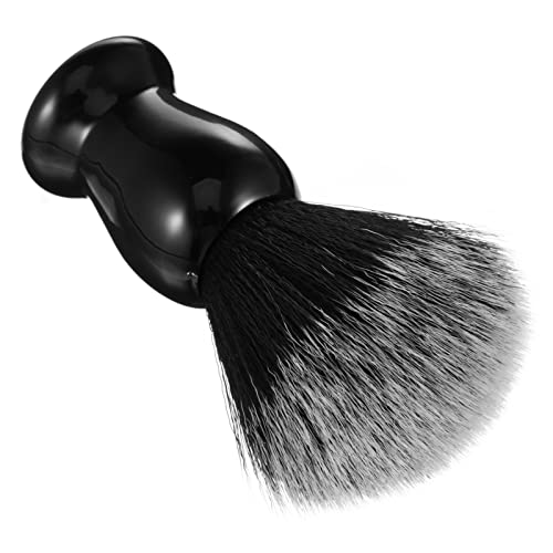 minkissy Cepillo De Barba De Espuma Kit De Barba Para Hombre Maquinilla De Afeitar Portaescobillas Cuidado Cera Gel Además Plancha De Pelo Modelado Peine Para Hombre Black Mango De Madera