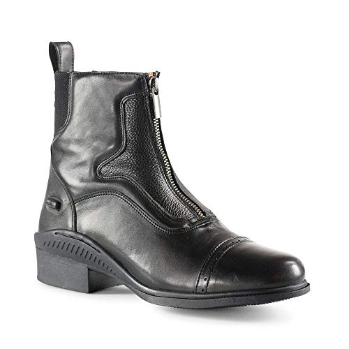 Bottines Jodhpur Horze Suffolk à fermeture glissière devant pour en finir avec les douleurs aux pieds aux écuries