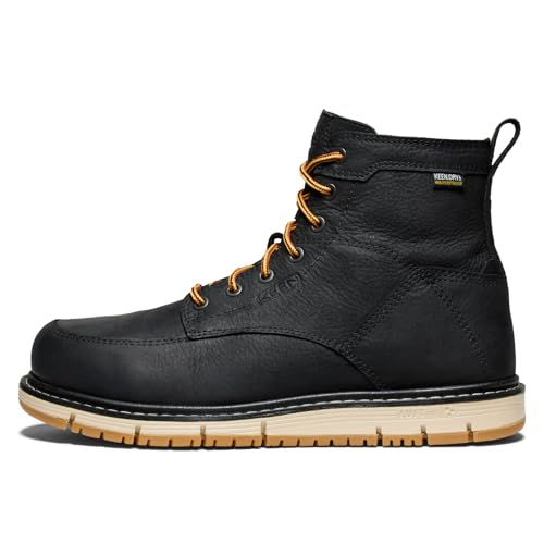 Image of KEEN Utility Men's San Jose 6 inch Alloy Toe Waterproof Wedge Work Boots