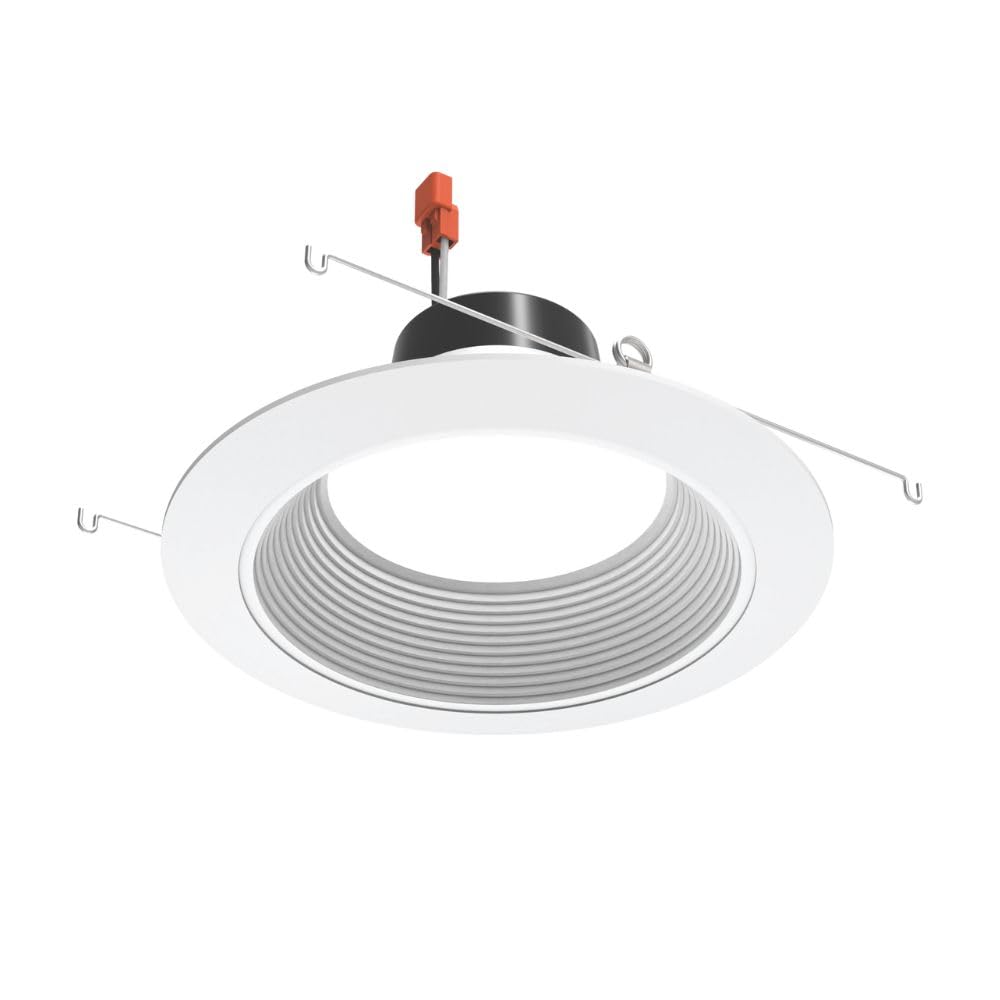 Juno AI 6" White Baffle Trim Recessed Retrofit Downlight - #91G31