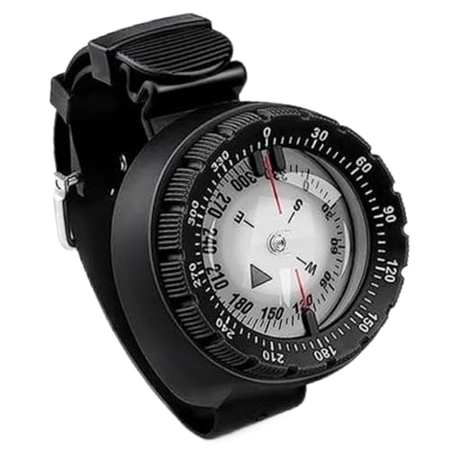 Brújula de pulsera impermeable con visión nocturna para buceo miniatura 7