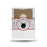 Saubere Entsorgung: Hygiene Klappverschluss verhindert das Austreten von Staub und Schmutz aus dem CleanMonster Staubsaugerbeutel