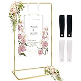 panneaux mariage bienvenue Polyvalent pour de nombreuses occasions : idéal non seulement pour les panneaux de bienvenue de mariage, mais aussi les fêtes de fiançailles, les fêtes prénuptiales, les fêtes prénatales et les événements d'entreprise. Un présentoir réutilisable vers lequel vous vous tournerez encore et encore.