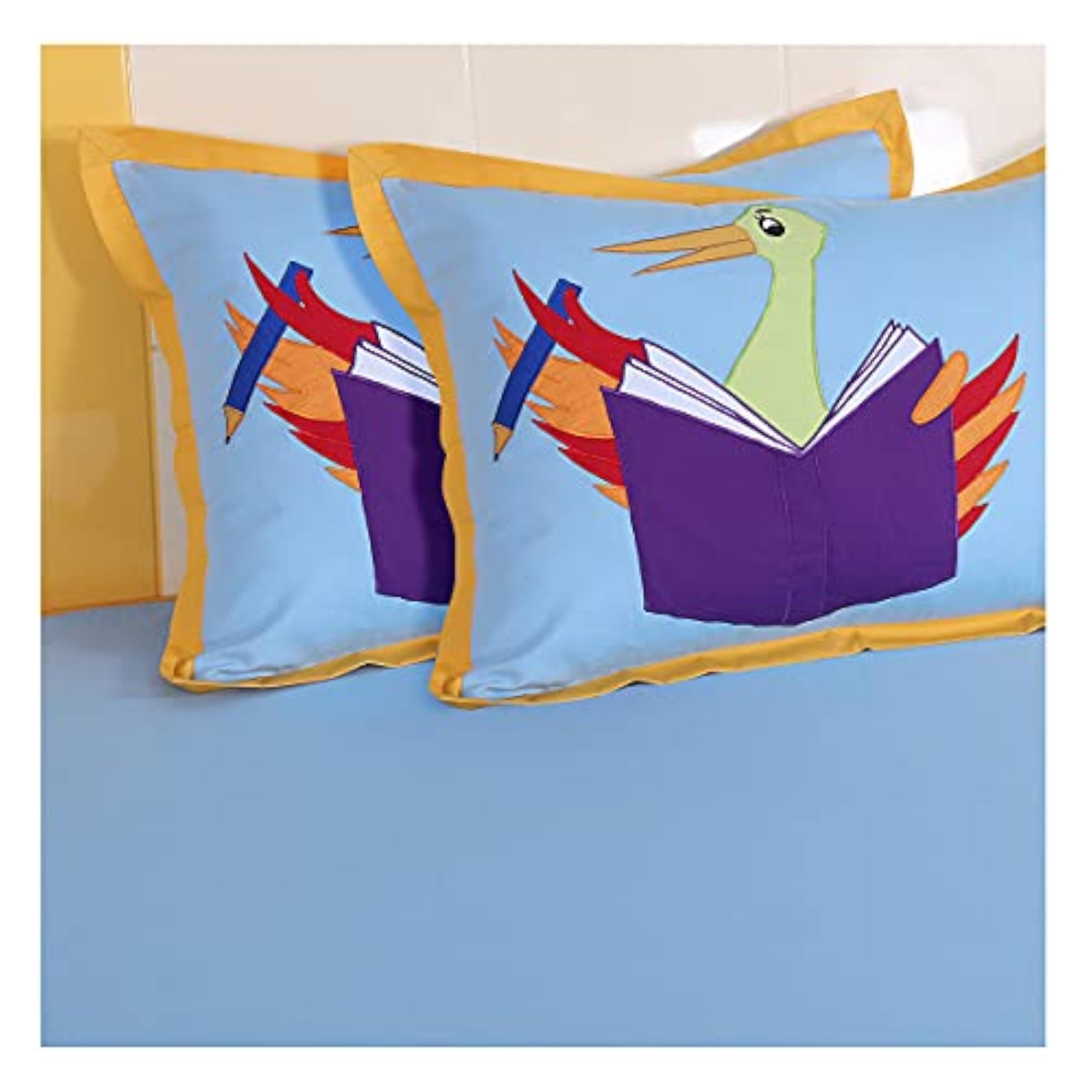 Luxury Trend Patch Work Embroidery 5 Pcs Bedding Set