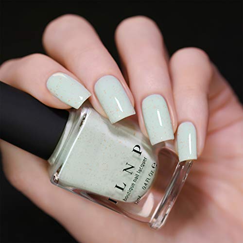Image of ILNP Tea Cup - Antique Pastel Mint Speckled Nail Polish