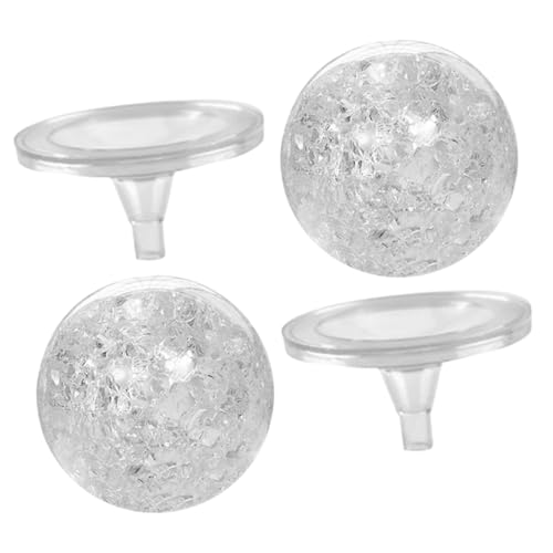 IMIKEYA 1 Set Set di Supporto a Sfera Fontana all'aperto misurare Arredamento casa Decorazione a Sfera di Ornamento Chiaro DEGOROZIONE del plastica