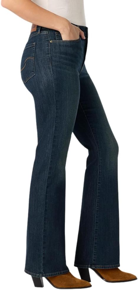 Levi Strauss Signature Gold Women's Mid-Rise Bootcut Jeans Stretch Denim, (Also Available in Plus)