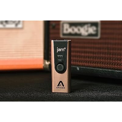 Apogee Jam X - القيثارات المحمولة والأدوات واجهة صوت USB لنظام iOS و macOS والكمبيوتر الشخصي ، ضغط تناظري مدمج ، Ableton Live Lite المجاني ، Neural DSP Archetype Tim Henson Extended Trial
