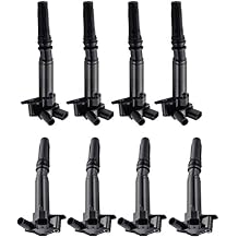 ENA Ignition Coil Pack 6.2 6.2L V8 Compatible with Ford F250 F150 F350 Super Duty, Lobo 2010 2011 2012 2013 2014 2015 2016 2017 UF631 UF639 C1800 C1801 Set of 8 Coils for Left Driver & Right Passenger