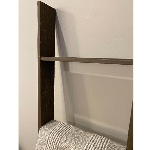 BarnwoodUSA Reclaimed Wood Bookcase Ladder (5 Foot, Brown)