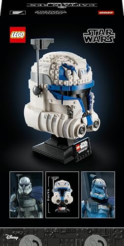 75349 Star Wars Casco di Captain Rex, Set Serie Caschi 2023, Idea Regalo per Uomo o Donna, Gadget per Adulti da The Clone Wars, Modellini da Collezione - Lego - Immagine 10