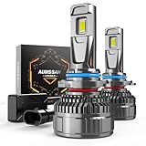 【700% De Luminosité Élevée】L'ampoule 9006 led est équipée de perles de lumière 3570 haute puissance, 40000 lumens par ensemble, qui est 7 fois plus lumineuse que l'ampoule halogène originale. La conception du mode faisceau concentré offre une plage d'éclairage plus large et plus éloignée. Le blanc froid 6500K est proche de la lumière naturelle, réduisant la fatigue visuelle et rendant la conduite plus sûre.