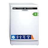 Balay, Lavavajillas Libre Instalación, 60 cm. de ancho, 14 servicios, Home Connect, Función Media Carga, Función Pausa+Carga, Blanco, 3VS6361BP