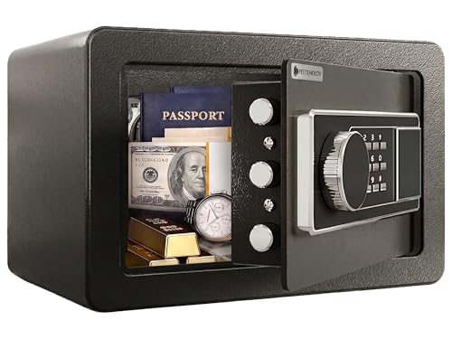 Secure Home Safe with External Battery Box
