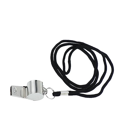 Silbatos metálicos de acero inoxidable para árbitros 2 pcs