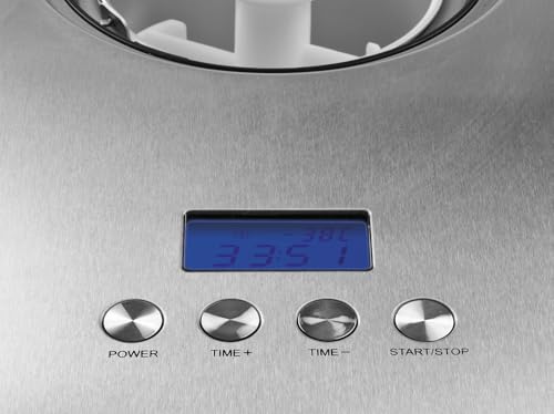 G3 Ferrari G20035 Cremosa Gelatiera, 150 W, 1.5 Litri, Acciaio Inox - 7