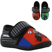 Leomil Super Mario Pantuflas Pantuflas niños niño 30, Ideal para