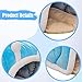 Bothyi Pet Cat Bed Kitten Cave Unique Non Slip Bottom Playing for Indoor Cats Lightweight Winter Bed Puppy Kennel Cat House, M 46cmx39cmx40cm