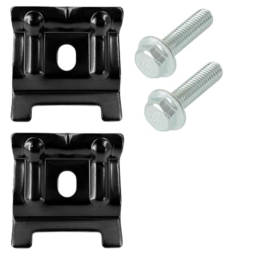 2 piezas soporte de sujeción, barra de sujeción soporte de batería soporte de sujeción de batería de metal-1j0803219 soporte con perno tornillo kit de soporte de batería de coche para coche SUV barra