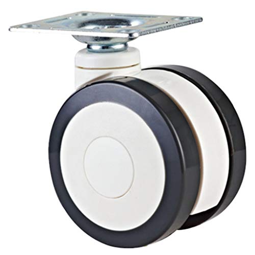 80kg Medical feet with Screws Beauty Equipment Chassis Rotating Mute Furniture Table cart