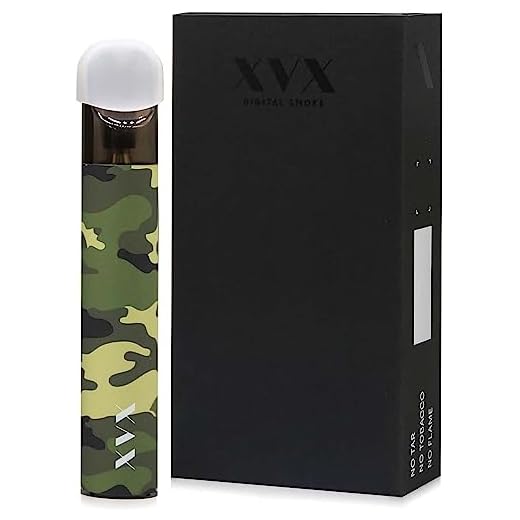 XVX MAGNET POD – CAMOUFLAGE - 2023 LIMITED EDITION – Rechargeable E Cigarette Vape Pen Starter Kit Set – Mesh 0.8 Ohm Coil – Vapes All E Liquids – Refillable 2ML PODS – e cig Starter Kit Set