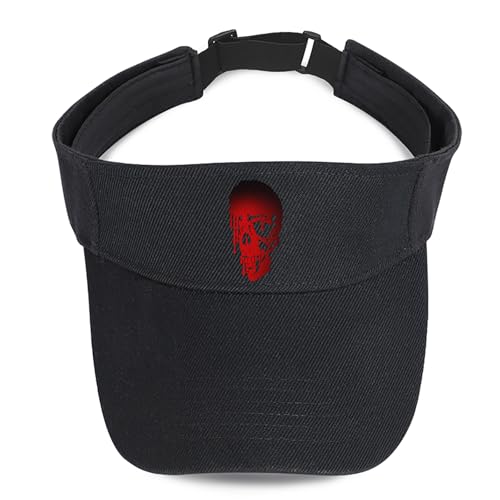 Image of Visors Hat for Women Sun Hat for Men Empty Top Black Running Visors Comfortable UV Protection Sun Visor for Travel Cycling