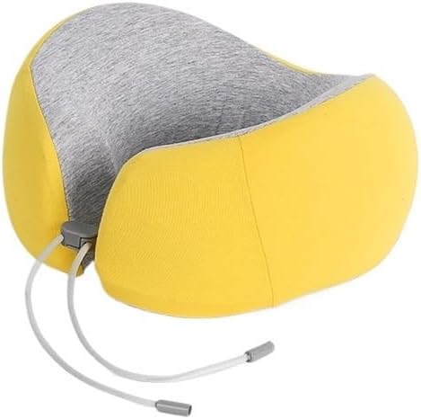Reversible Slow-Bouncing Memory Foam Neck Pillow U-Shaped for Travel