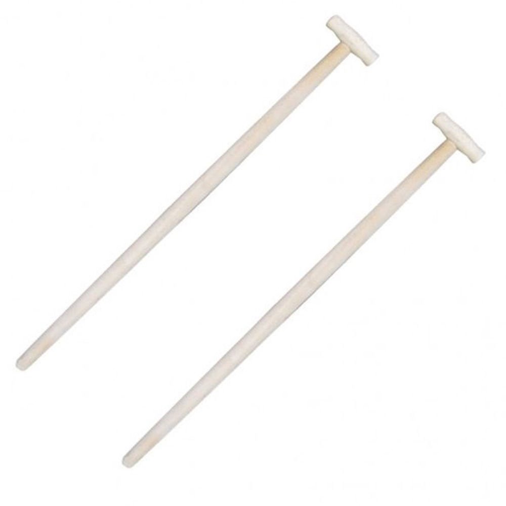 2 X manico – Forca a vanga manico legno manico T manico 100 cm Set Ø 38
