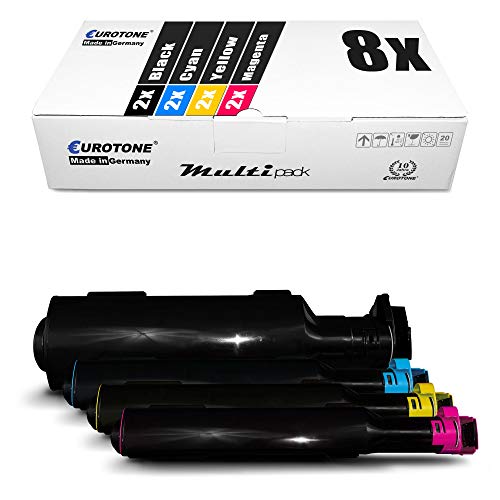 Toner Eurotone pour Xerox Workcentre 7232 pack anti-traces pour textes nets