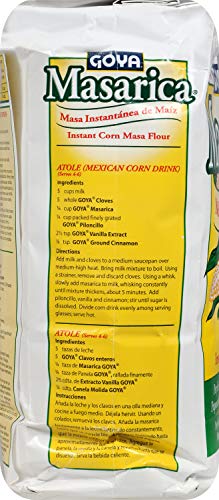 Goya Foods Masarica Instant Corn Masa Flour, 4 Pound #TOP2