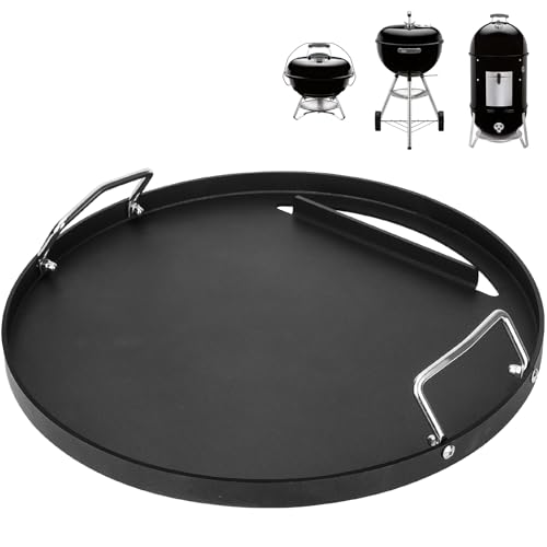 Full Size Griddle Inserts for Weber 18" Charcoal Grills, Flat