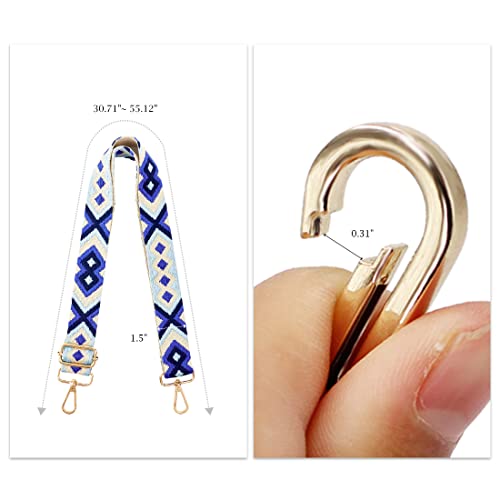 Image of TANOSII Wide Purse Strap Adjustable Replacement Shoulder Crossbody Strap Handbag Strap