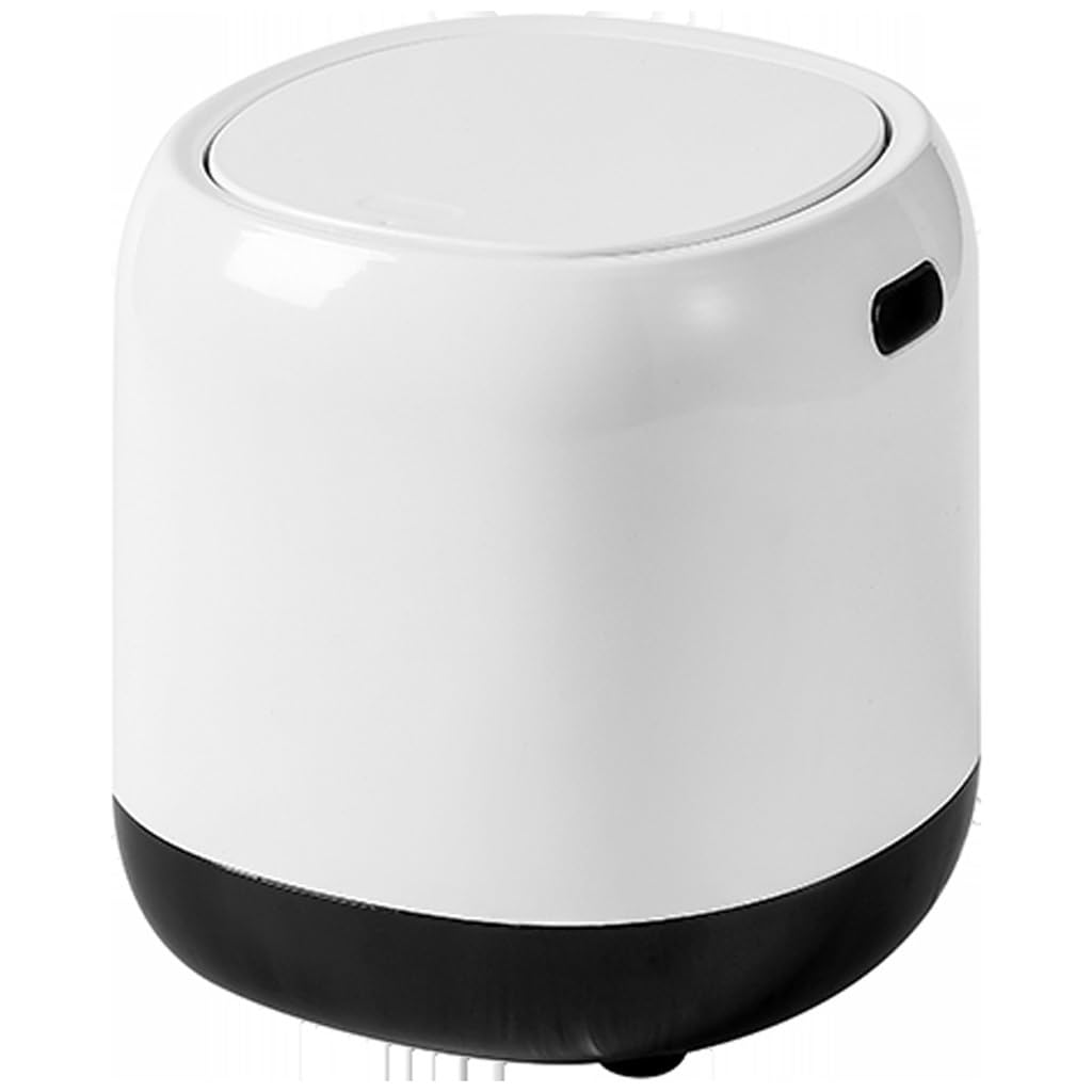 Countertop Trash Trash, Waste Can with Press Type Lid, Wastebasket Trash Can Dispenser