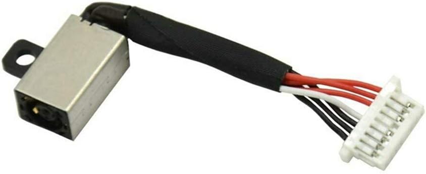 LeFix Replacement Compatible with DC Power Jack Harness Cable Dell Inspiron 15 (5568 7569 7579 7570) 13 (5368 5378 7368 7378) | Latitude 3390 2-in 1,0PF8JG PF8JG 450.07R03.000 450.07R03.0021