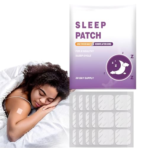 GXGM Parches para Dormir Naturales, Parches Anti-Estrés, Parches Relajantes, Parches de Sueño, Parches de Noche, Parches Larga Duración, Parches Cómodos para la Piel