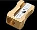 Mobius + Ruppert (M+R) Brass Pencil Sharpener - choose from 4 shapes! Made in Germany - finest in the world! (600 - Single Wedge)