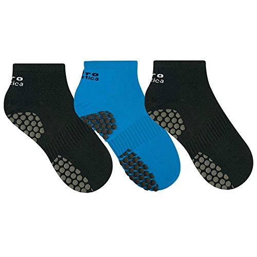 Kit 3 Pares Meias Hidroginástica Pilates Antiderrapante (39-43)