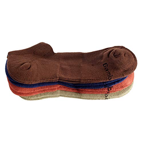 Image of Women's Rayon from Bamboo Fiber Ultra Breathable Superior Wicking Athletic Ankle Sports Socks