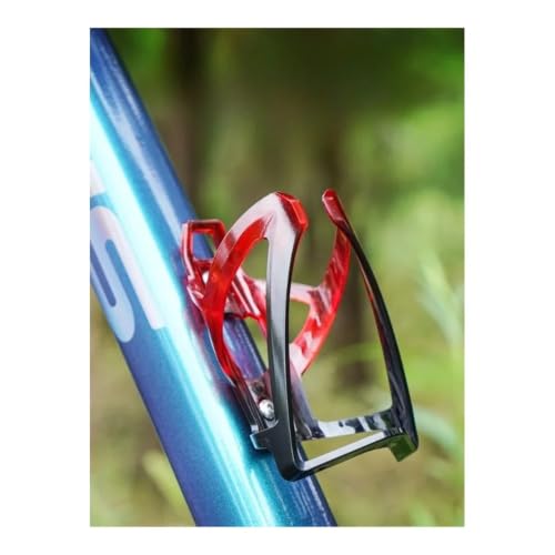 Porte-bouteille d'eau de vélo bicolore anti-vibration route