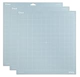 Cricut LightGrip Adhesive Cutting Mat 12'x12' - For Cricut Explore Air 2/Cricut Maker - 3 Pack