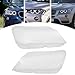 NTINGDE Pair Front Headlight Lens Cover Compatible with BMW X3 F25 2011 2012 2013 2014 Left and Right Headlight Lens Cover Headlamp Lens Cover Headlight Lampshade Clear