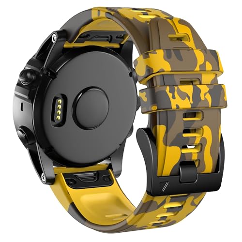 Bracelet Garmin Fenix 5 SAAWEE anti-perte, sangle de rechange souple à fixation renforcée