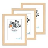 fotorahmen holz Innenmaße der Rahmen: 15x20 cm Außenmaße: 17x22 cm mit bruchsicherer ACRYLGLASSCHEIBE OHNE MOTIVE