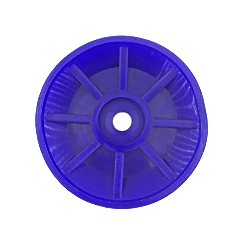 Wonwopn 3 Inch Boat Trailer Roller Assembly Bow Stop Bell Roller With 1/2 Inch Shaft Fits 3 Inch Bracket, Polyurethane #TOP3