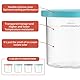 4 Stück Creami Behälter für die Ninja Creami Eismaschine,Eisbehälter für Speiseeis,Mit Deckel, Mit Löffel,Kompatibel mit ICE MAKER NC299AM C300S -Serie